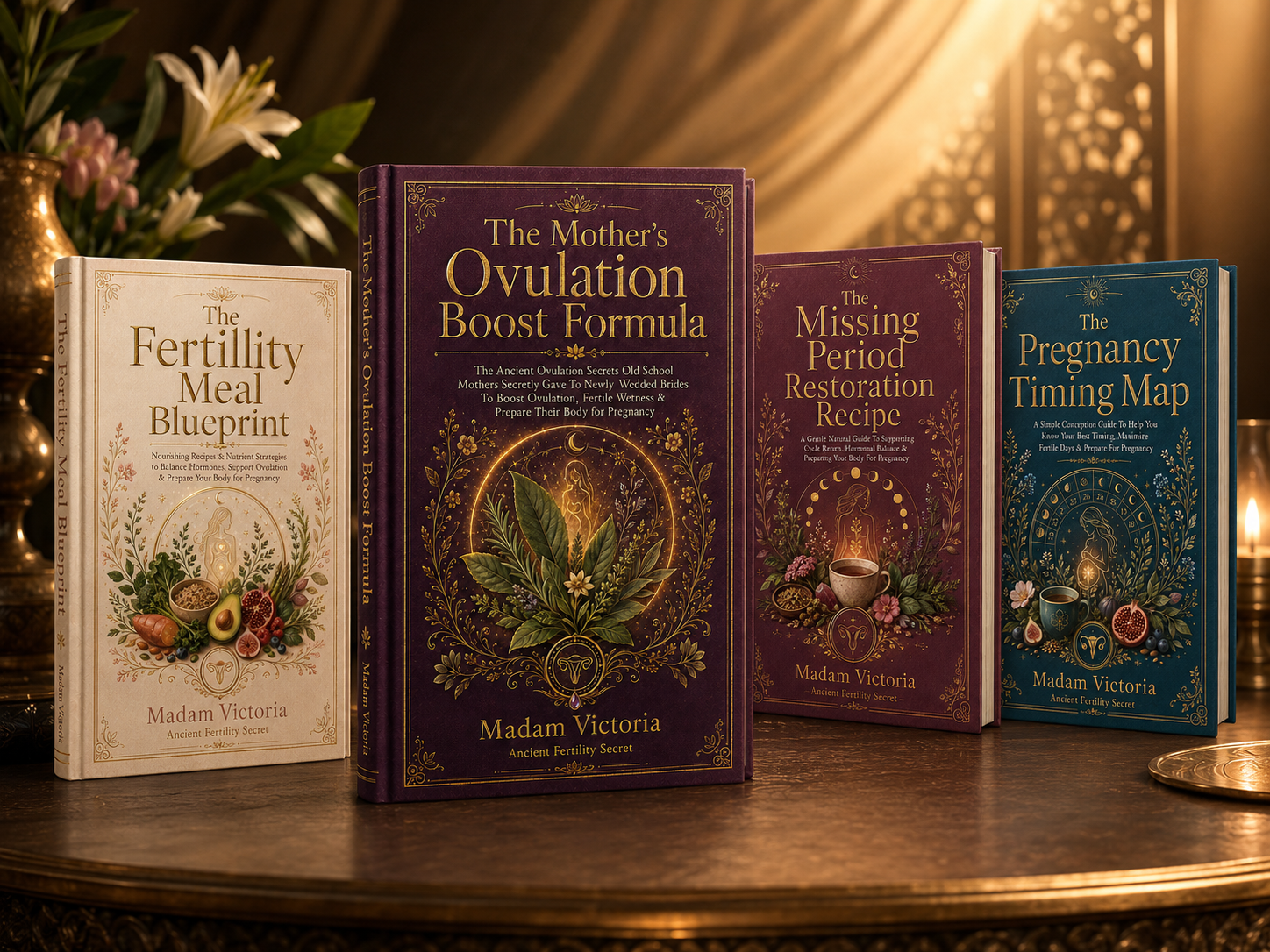 The Ovulation Boost Method complete bundle mockup