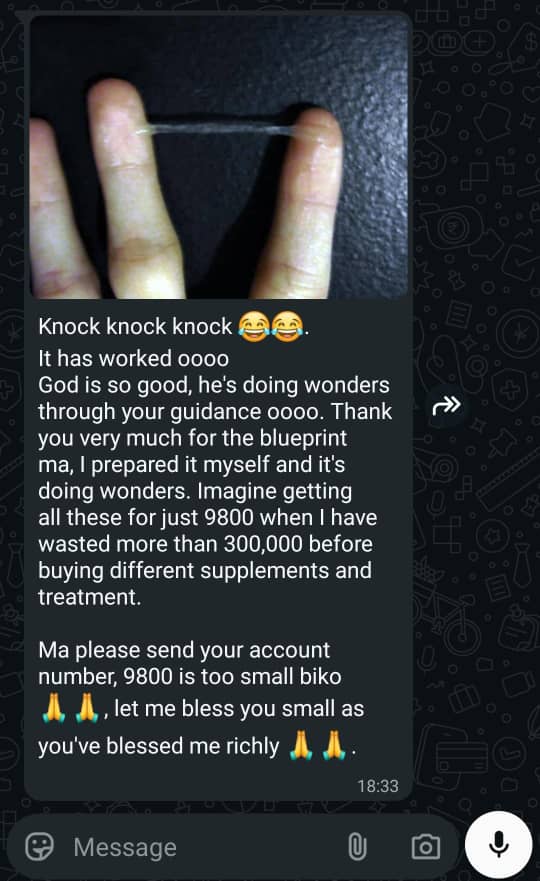 WhatsApp testimonial image 3